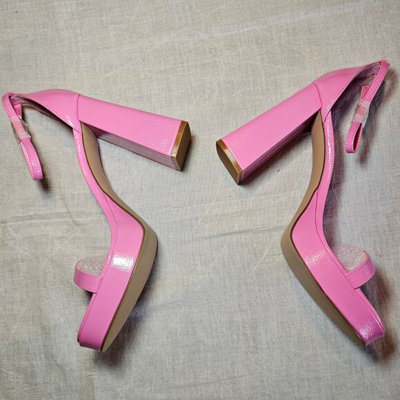 Steve Madden Hot Pink Veronika Platform Sandal sz 9.5 - Picture 6 of 10
